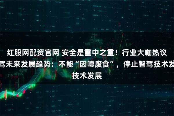 红股网配资官网 安全是重中之重！行业大咖热议智驾未来发展趋势：不能“因噎废食”，停止智驾技术发展